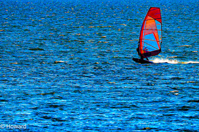 WIND SURFING AT AVON NC